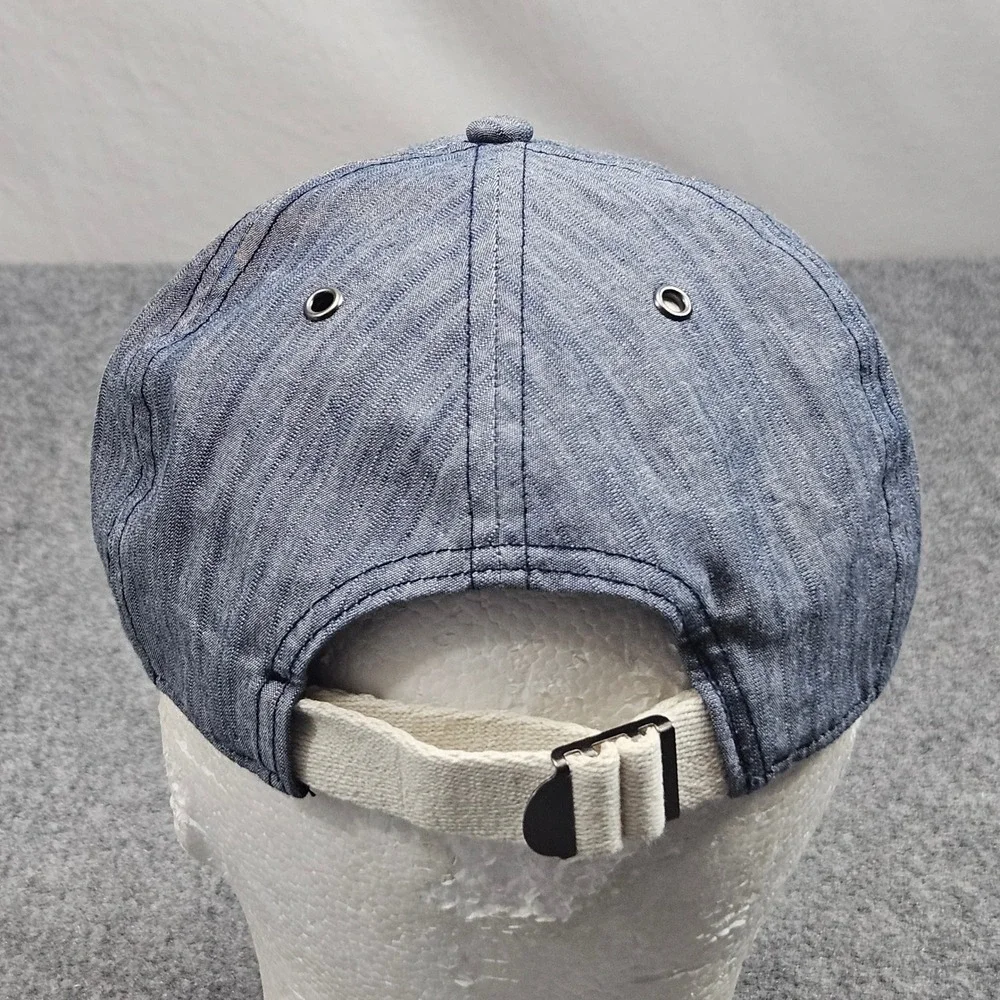 The‎ North Face Hat One Size Blue Chambray Strapback Outdoor Gorpcore Coastal